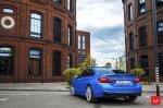 BMW 4-Series Matte Blue on Vossen Wheels (CVT) 2017 года